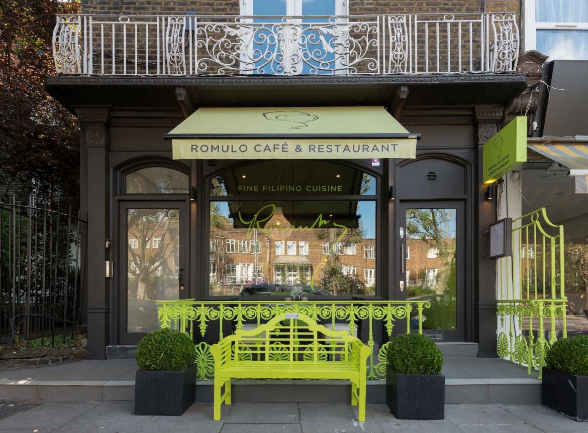 finest Filipino cuisine at Romulo Café and Restaurant, London