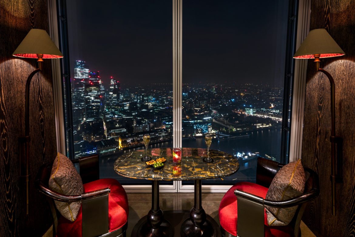 Luxury London Night Out: Shangri La Hotel, At The Shard - by Mark Captain Luxuriate Life Magazine, Luxury Magazine UK