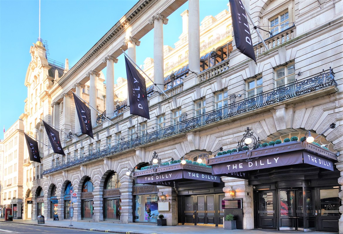 New Opening: The Dilly Hotel, London, Exterior Daylight - by Mark Captain, Luxuriate Life, Luxury Magazine UK
