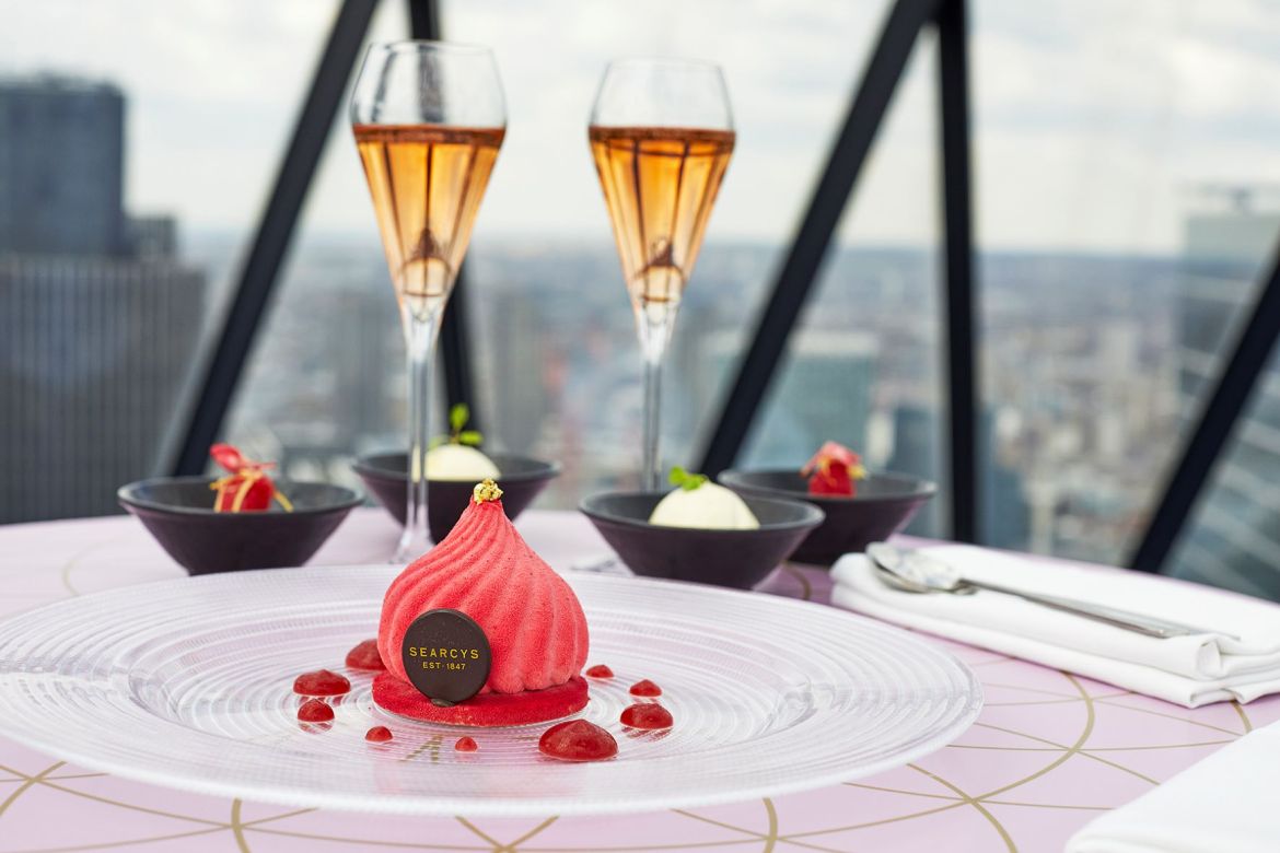 Sky High Dining: Searcys at The Gherkin