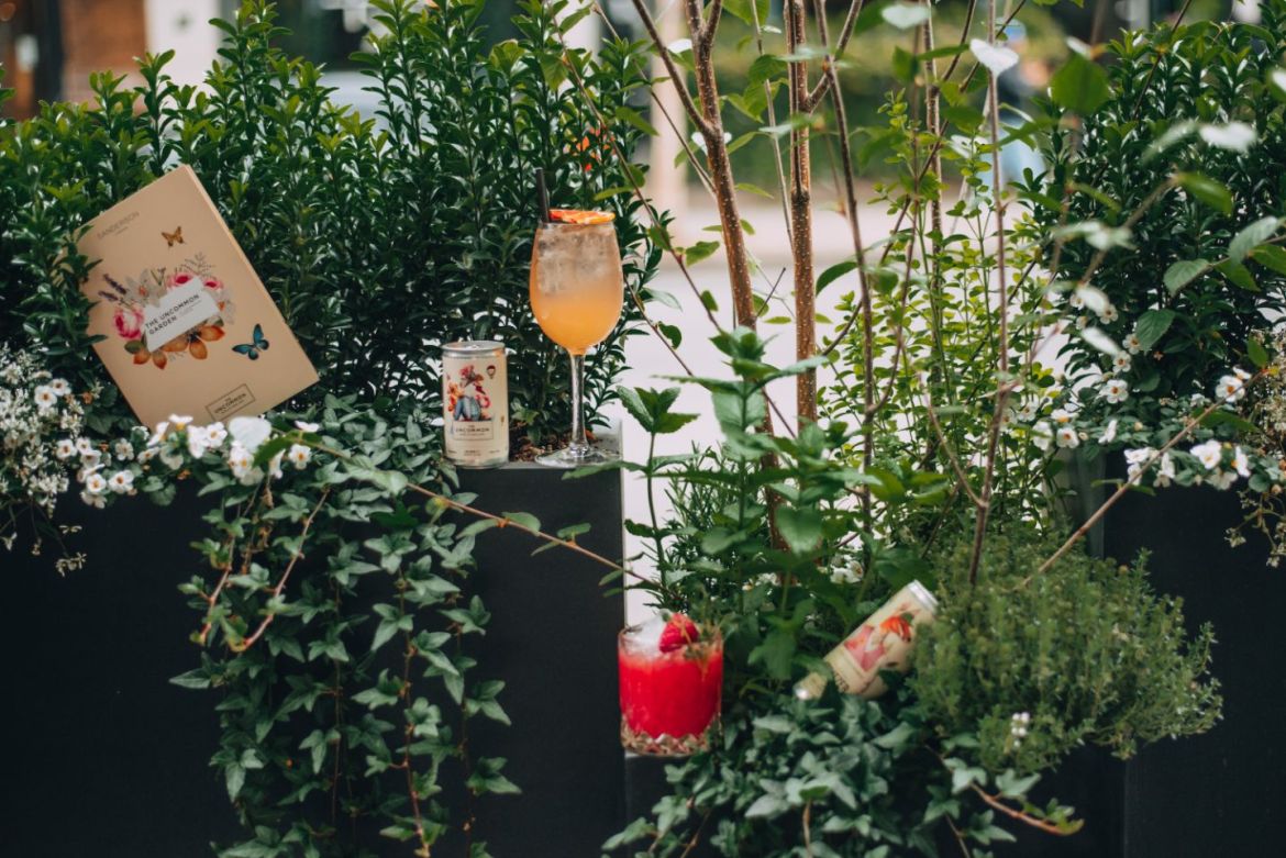 The Uncommon Garden: The First Vine-To-Can Terrace Experience at Sanderson London