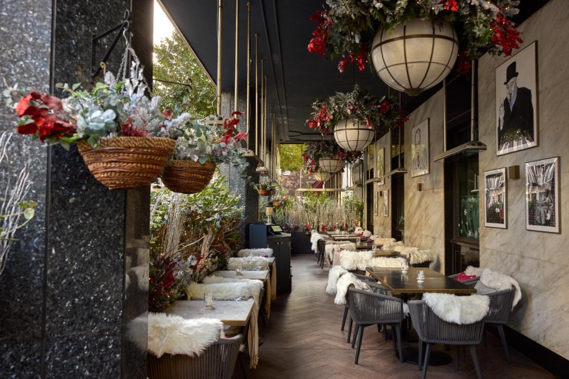 The Churchill Bar & Terrace Reveals Winter Terrace this Festive Season