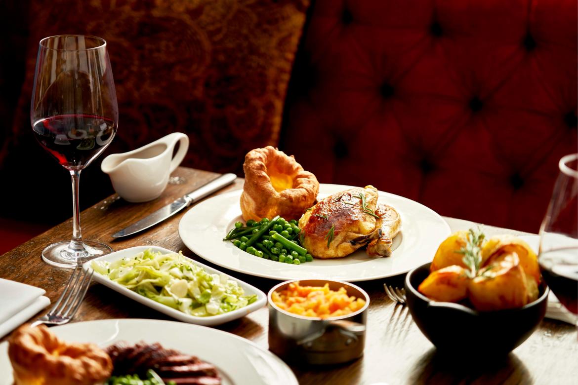 A Bloody Great Sunday Roast at 108 Brasserie Marylebone