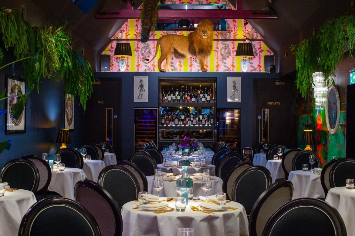 In the heart of the wild: Hux Restaurant London