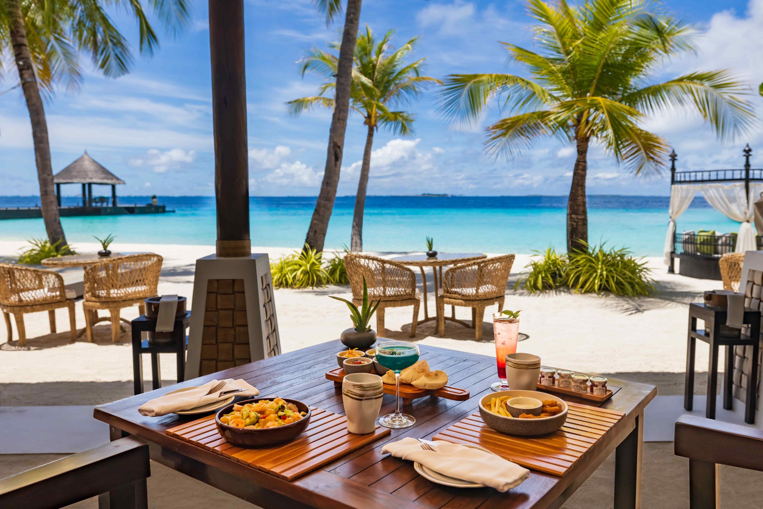 Sangu Beach restaurant at Ozen Reserve Bolifushi