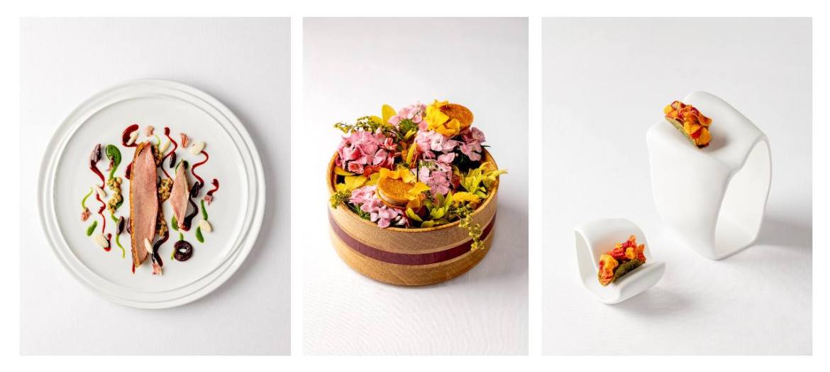 Mauro Colagreco at Raffles London at The OWO Launch Limited-Edition Flower Menu