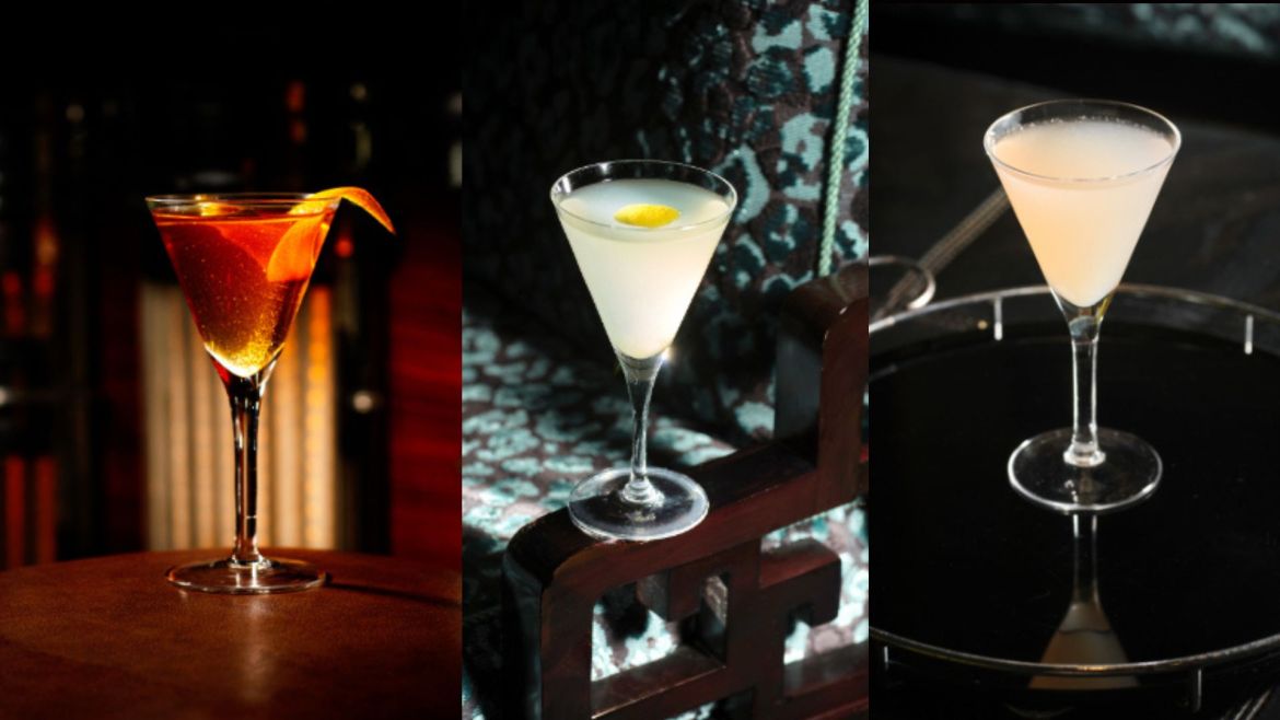 NEW: A cocktail flight from China Tang celebrating 100 Years of Art Deco