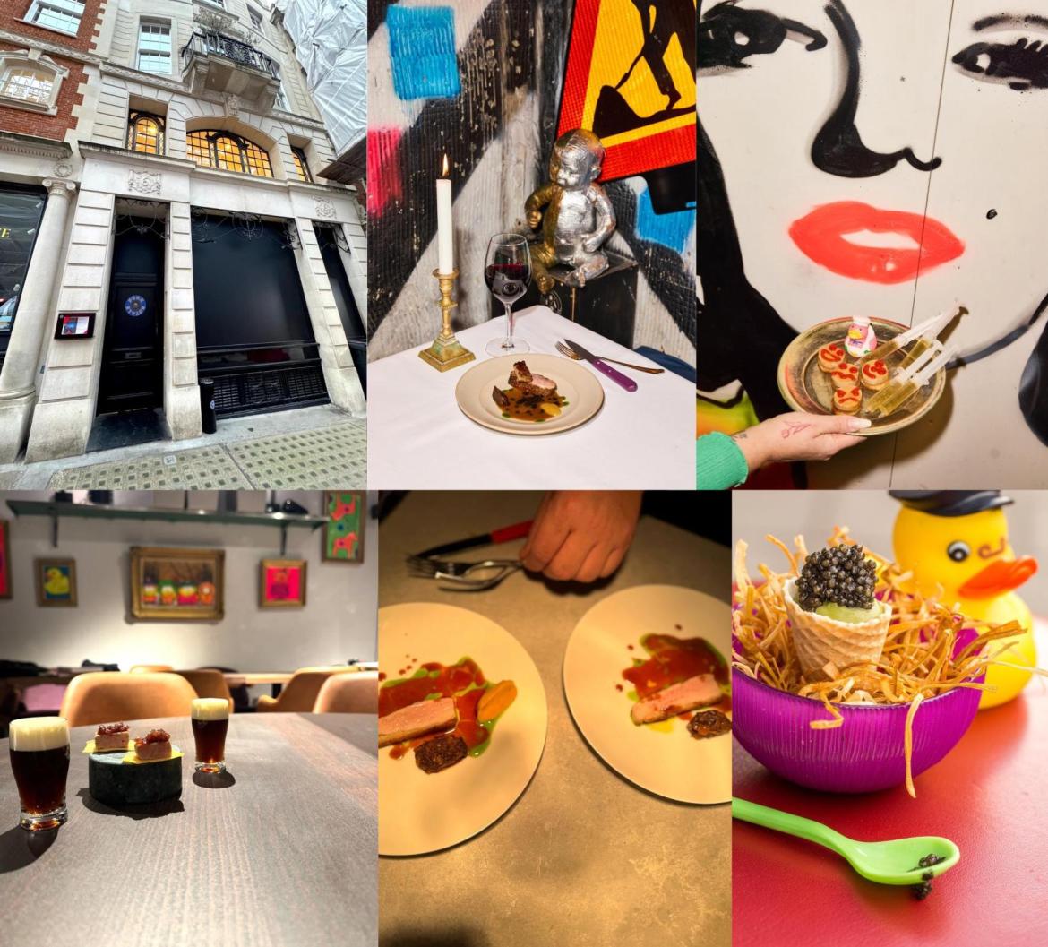 Fine dining but make it fun: Dinner at Punk Royale London