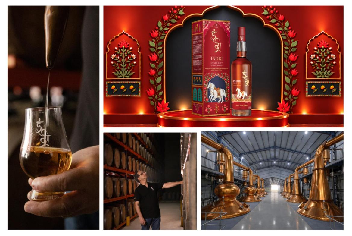 Indri Diwali Collector’s Edition 2026: A Ruby Port Cask Whisky Worth Collecting